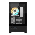 Gigabyte AORUS C201 Panoramic  Caja mATX ARGB Cristal Templado USB 30 Black RGB Fusion
