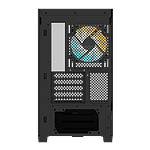 Gigabyte AORUS C201 Panoramic  Caja mATX ARGB Cristal Templado USB 30 Black RGB Fusion