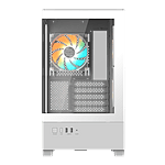 Gigabyte AORUS C201 Panoramic ICE  Caja mATX ARGB Cristal Templado USB 30 White RGB Fusion