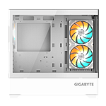 Gigabyte AORUS C201 Panoramic ICE  Caja mATX ARGB Cristal Templado USB 30 White RGB Fusion