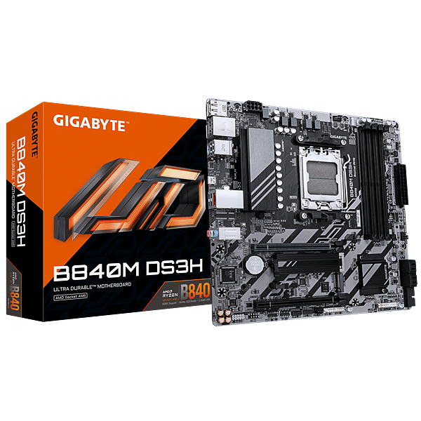 Gigabyte B840M DS3H  DDR5  MicroATX  Placa Base AM5