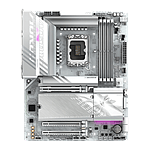 Gigabyte B860 Aorus Elite Ice  WiFi 7 Bluetooth 54  DDR5  ATX  Blanca  Placa Base Intel 1851