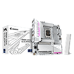 Gigabyte B860M Aorus Elite Ice  WiFi 6E Bluetooth 53  DDR5  MicroATX  Blanca  Placa Base Intel 1851