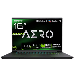 Gigabyte AERO X16 1VH93ESC64AH  Portátil AMD Ryzen 7 350 32GB DDR5 1TB NVMe RTX 5060 16 WQXGA 165Hz Windows 11 Home
