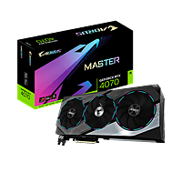 Gigabyte GeForce RTX 4070 Aorus Master 12GB GDDR6X DLSS3 - Tarjeta Gráfica Nvidia