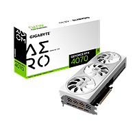 Gigabyte GeForce RTX 4070 Aero OC 12GB GDDR6X DLSS3 - Tarjeta Gráfica Nvidia
