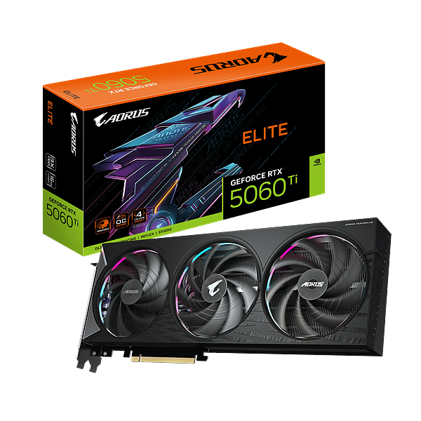 Gigabyte GeForce RTX 5060 Ti Aorus Master 16GB GDDR7 DLSS4  Tarjeta Gráfica Nvidia
