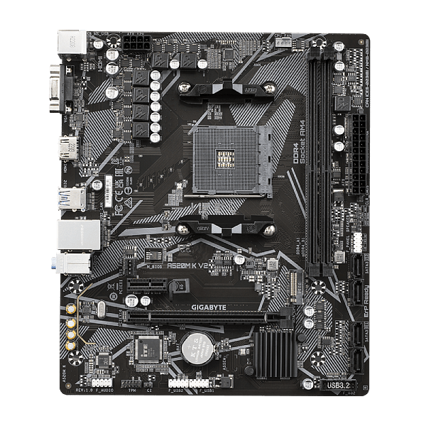 Gigabyte A520M K V2  DDR4  Placa Base AM4