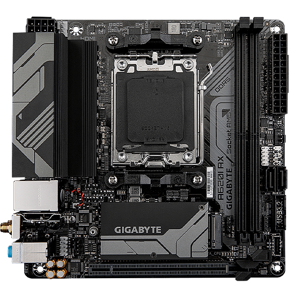 Gigabyte A620I  DDR5  ITX  WiFi  Placa Base AM5