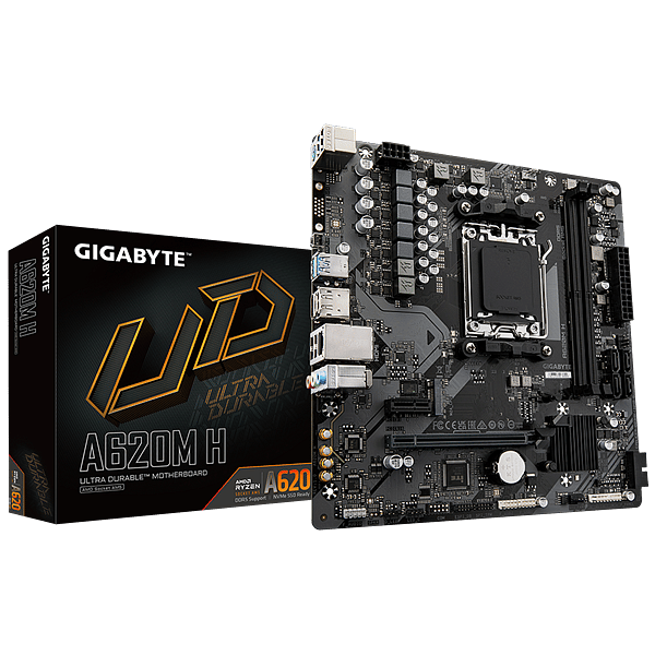 Gigabyte A620MH  DDR5  MicroATX  Placa Base AM5