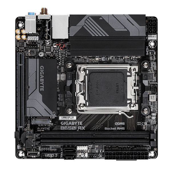 Gigabyte B650I AX DDR5 ITX  Placa Base AM5