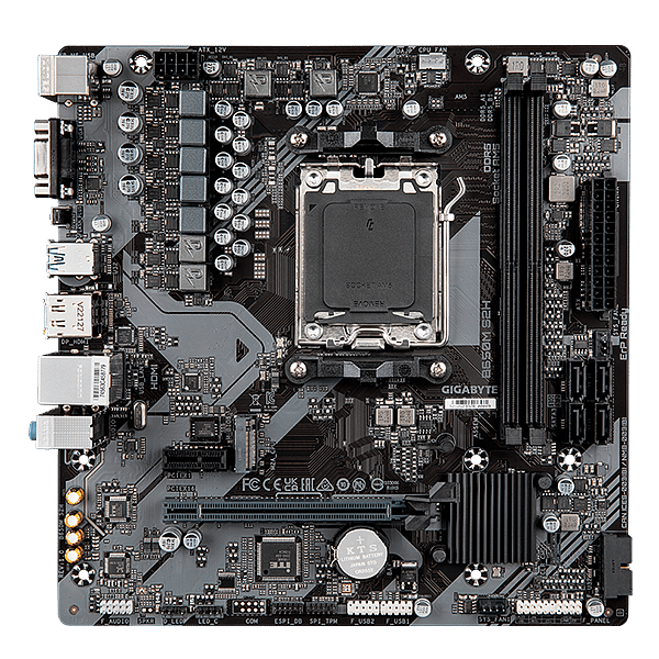 Gigabyte B650MS2H  DDR5  MicroATX  Placa Base AM5
