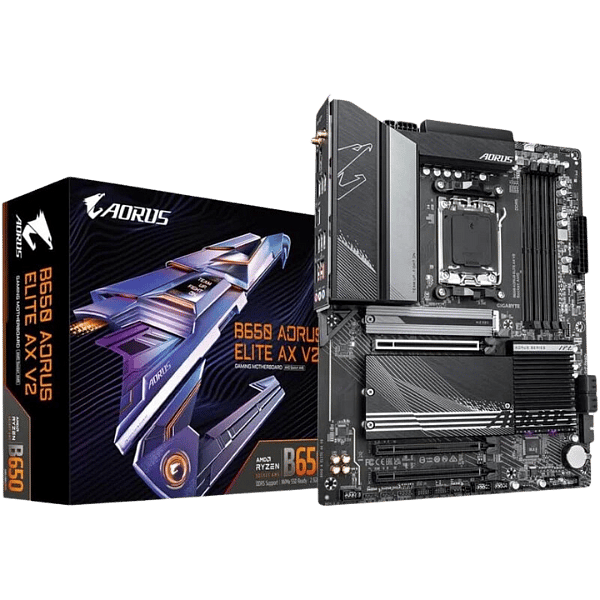 Gigabyte B650 Aorus Elite AX V2  WiFi AX  DDR5  ATX  Placa Base AM5