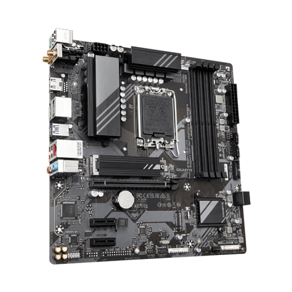 Gigabyte B760MDS3H  WiFi AX  DDR5  MicroATX  Placa Base Intel 1700