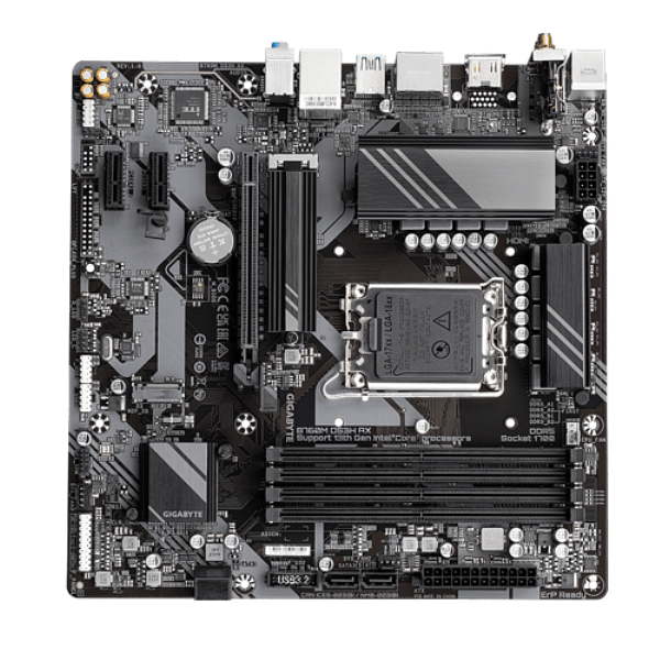 Gigabyte B760MDS3H  WiFi AX  DDR5  MicroATX  Placa Base Intel 1700