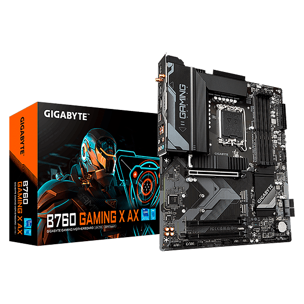 Gigabyte B760 Gaming X AX  WiFi AX  DDR5  ATX  Placa Base Intel 1700