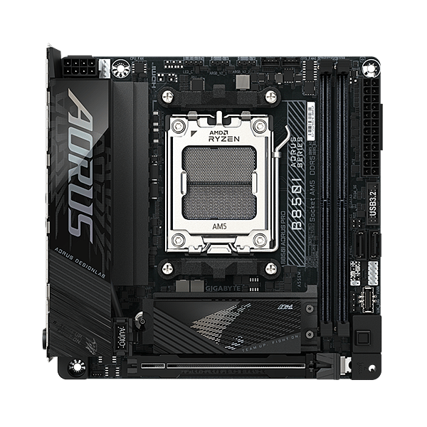 Gigabyte B850I Aorus Pro  WiFi 7 Bluetooth 54  DDR5  Mini ITX  Placa Base AM5