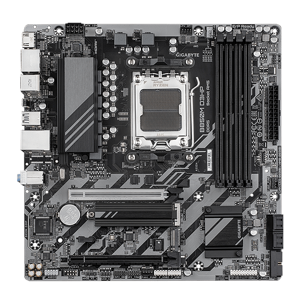 Gigabyte B850MD3HP  DDR5  MicroATX  Placa Base AM5