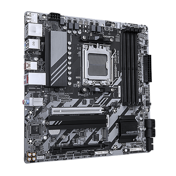 Gigabyte B850MDS3H  DDR5  MicroATX  Placa Base AM5