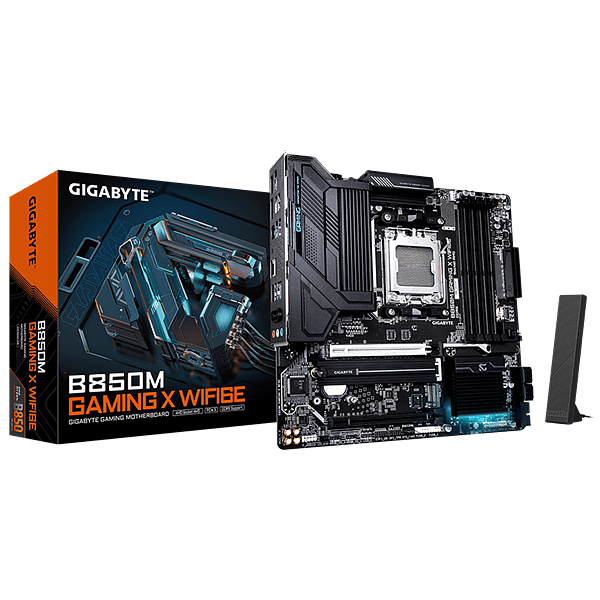 Gigabyte B850M Gaming X  WiFi 6E Bluetooth 53  DDR5  MicroATX  Placa Base AM5
