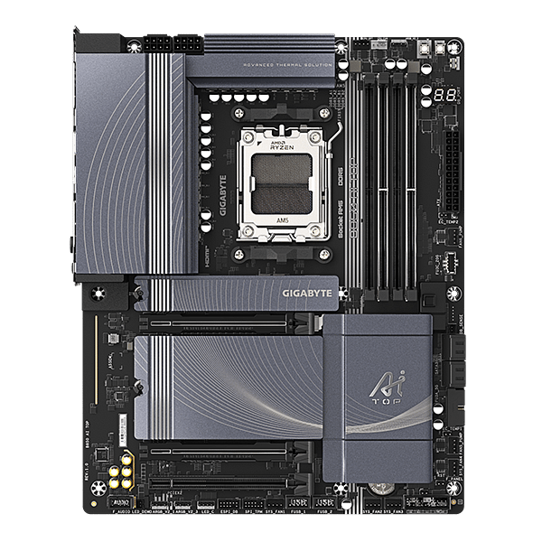 Gigabyte B850 AI TOP  WiFi 7 Bluetooth 54  DDR5  ATX  Placa Base AM5