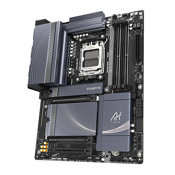 Gigabyte B850 AI TOP  WiFi 7 Bluetooth 54  DDR5  ATX  Placa Base AM5