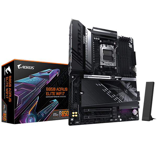 Gigabyte B850 Aorus Elite  WiFi 7 Bluetooth 54  DDR5  ATX  Placa Base AM5