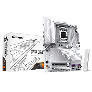 Gigabyte B850 Aorus Elite  WiFi 7 Bluetooth 54  DDR5  ATX  Blanca  Placa Base AM5