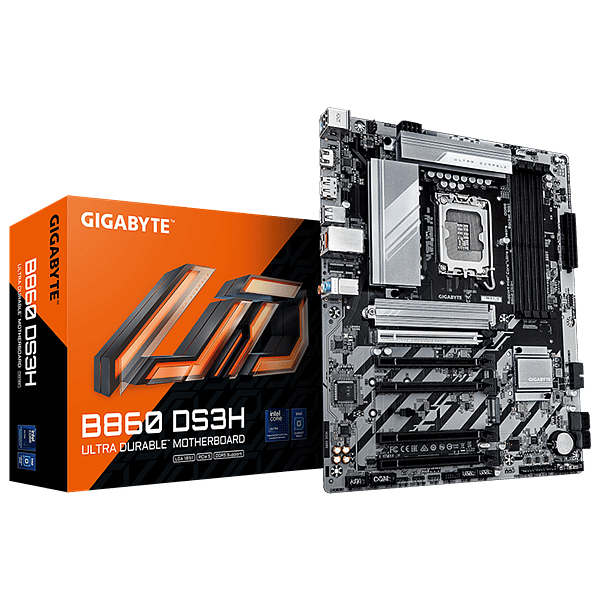 Gigabyte B860DS3H  DDR5  ATX  Placa Base Intel 1851