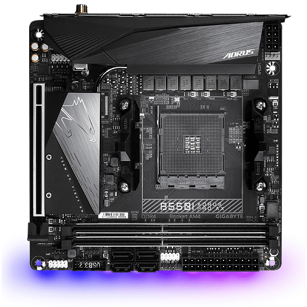 Gigabyte B550I Aorus Pro AX ITX  Placa Base AM4