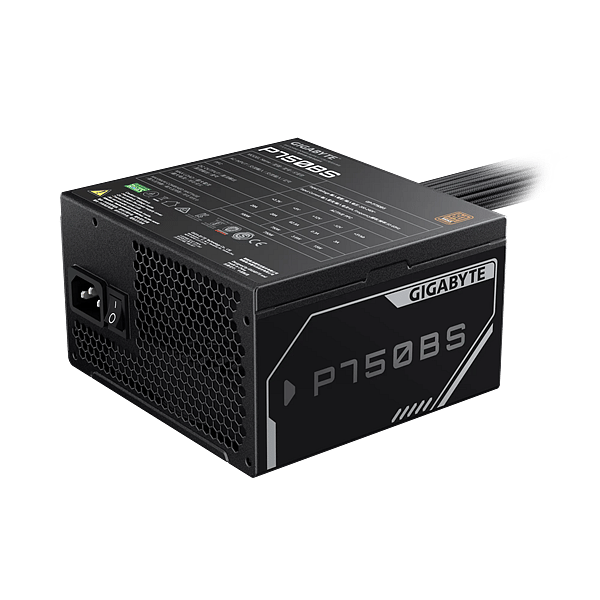 Gigabyte 750W 80 Plus Bronze  Fuente de Alimentacion