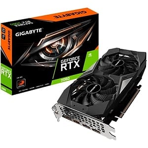 Gigabyte GeForce RTX2060 D6 6GB GDDR6  Gráfica