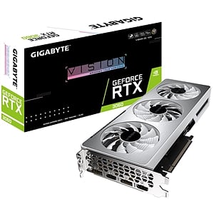 Gigabyte GeForce RTX3060 Vision OC 12GB GDDR6 LHR  Gráfica