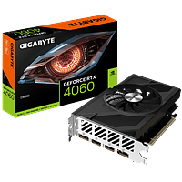 Gigabyte GeForce RTX 4060 D6 Compacto 8GB GDDR6 DLSS3 | Tarjeta Gráfica Nvidia
