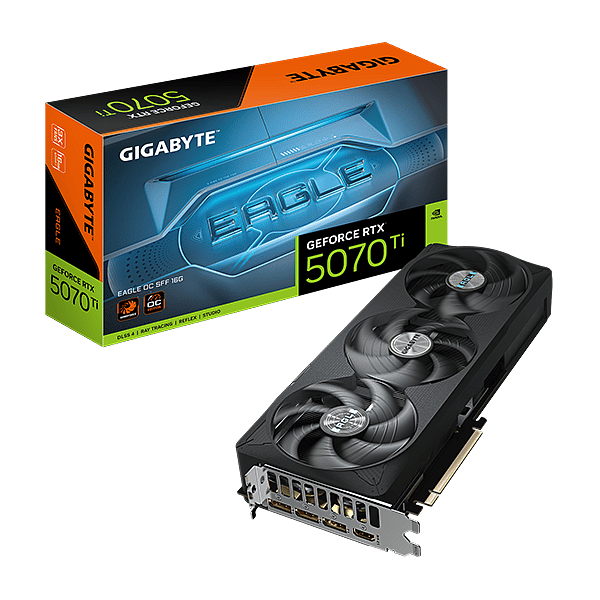 Gigabyte GeForce RTX 5070 Ti Eagle OC SFF 16GB GDDR7 DLSS4  Tarjeta Gráfica Nvidia