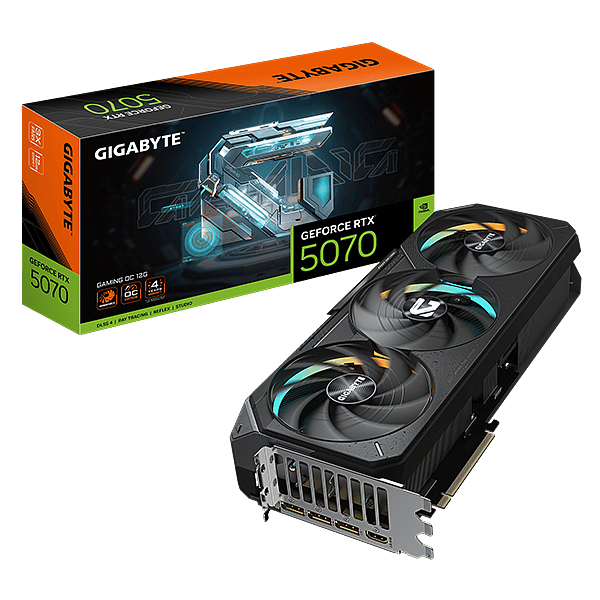 Gigabyte GeForce RTX 5070 Ti Gaming OC 16GB GDDR7 DLSS4  Tarjeta Gráfica Nvidia