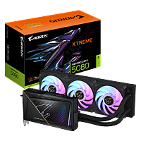 Gigabyte GeForce RTX 5080 Aorus Xtreme Waterforce 16GB GDDR7 DLSS4 | Tarjeta Gráfica Nvidia