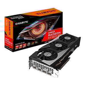 Gigabyte Radeon RX6600 XT Gaming OC 8GB GDDR6  Tarjeta Gráfica AMD