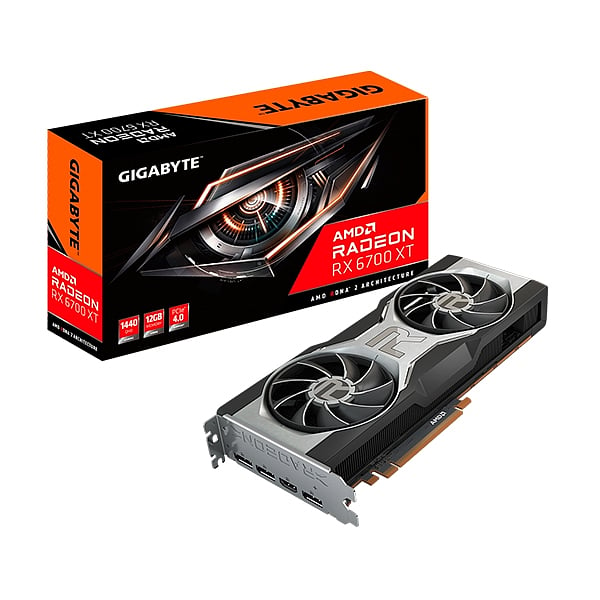 Gigabyte Radeon RX6700 XT 12GB GDDR6  Tarjeta Gráfica AMD