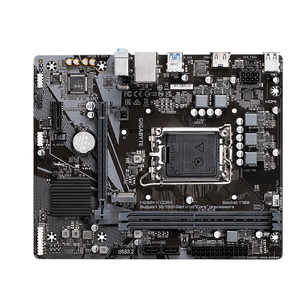 Gigabyte H610MK  DDR4  MicroATX  Placa Base Intel 1700