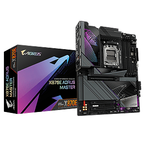 Gigabyte X870E Aorus Master  WiFi 7  Bluetooth  PCIe 50  DDR5  ATX  Placa Base AM5