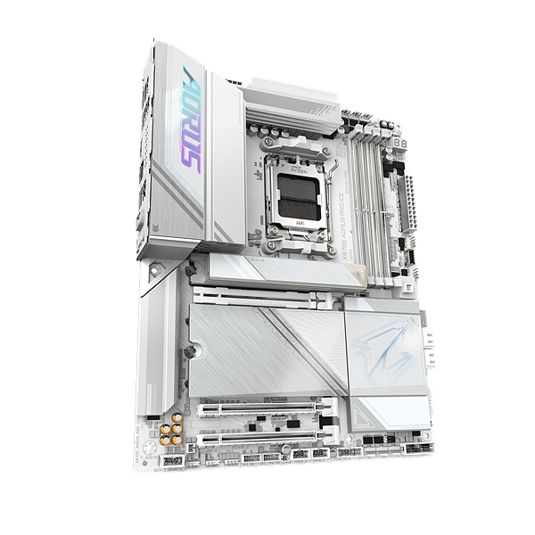 Gigabyte X870E Aorus Pro Ice  WiFi 7 Bluetooth 54  DDR5  ATX  Blanca  Placa Base AM5