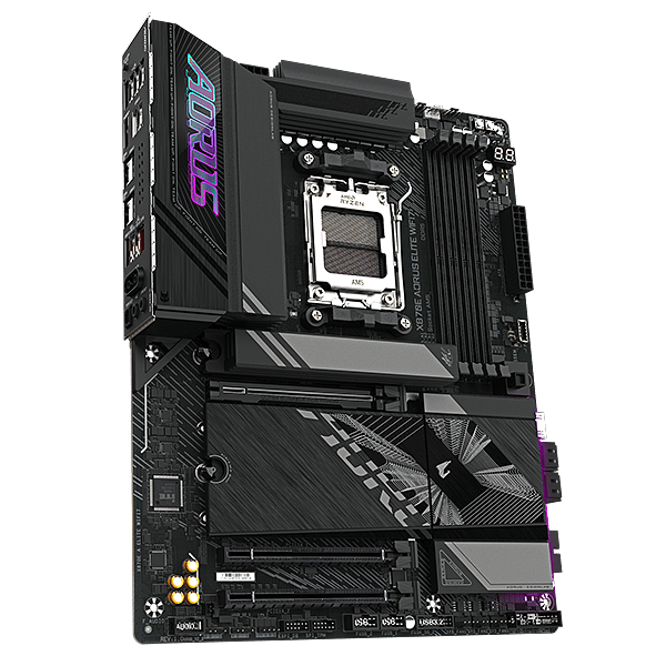 Gigabyte X870E Aorus Elite  WiFi 7  Bluetooth  PCIe 50  DDR5  ATX  Placa Base AM5
