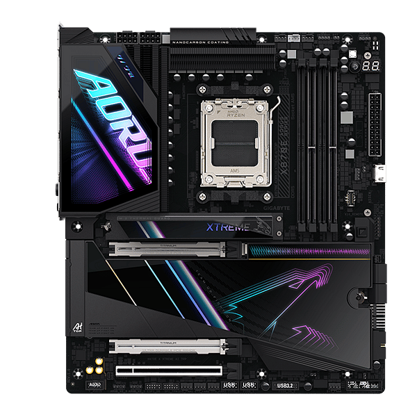 Gigabyte Aorus X870E Xtreme AI TOP  WiFi 7 Bluetooth 54  DDR5  ATX  Placa Base AM5
