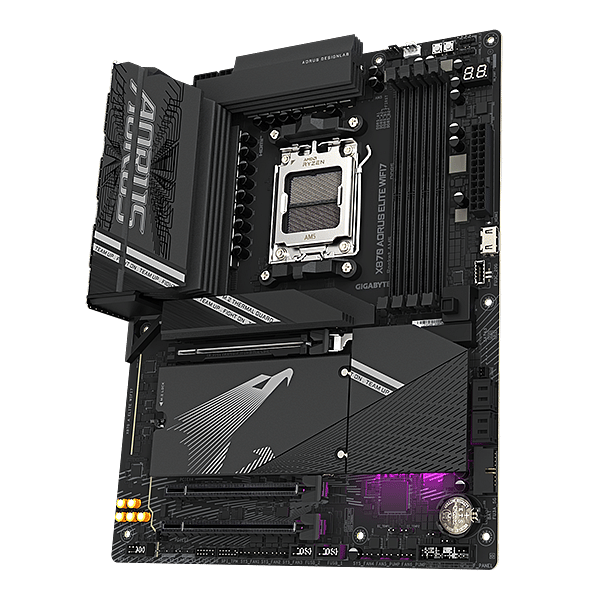 Gigabyte X870 Aorus Elite  WiFi 7  PCIe 50  DDR5  ATX  Placa Base AM5