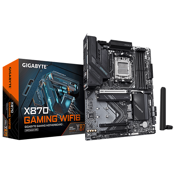 Gigabyte X870 Gaming  WiFi 6  Bluetooth 53  ATX  DDR5  Placa Base AM5