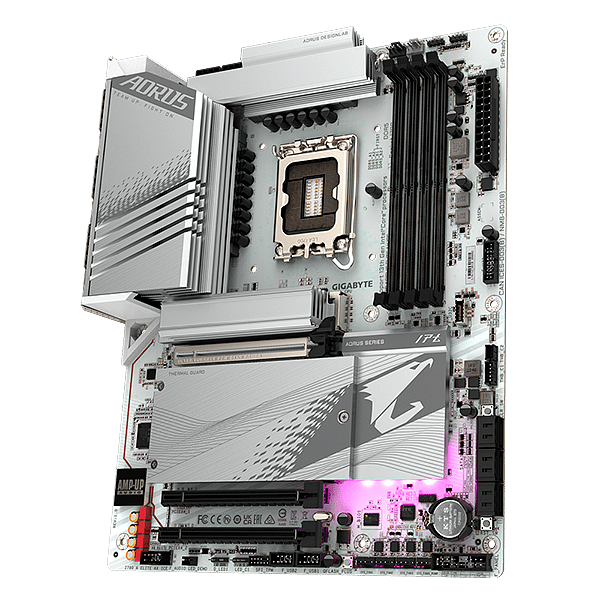 Gigabyte Z790 Aorus Elite AX ICE  WiFi 6E  DDR5  ATX  Placa Base Intel 1700