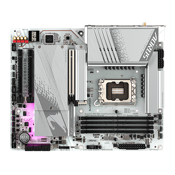 Gigabyte Z790 Aorus Elite AX ICE  WiFi 6E  DDR5  ATX  Placa Base Intel 1700