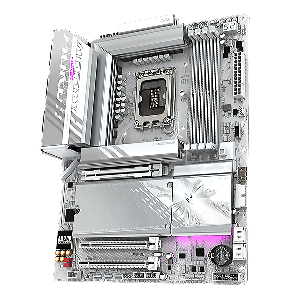 Gigabyte Z890 Aorus Elite Ice  WiFi 7  DDR5  ATX  Blanca  Placa Base Intel Socket 1851