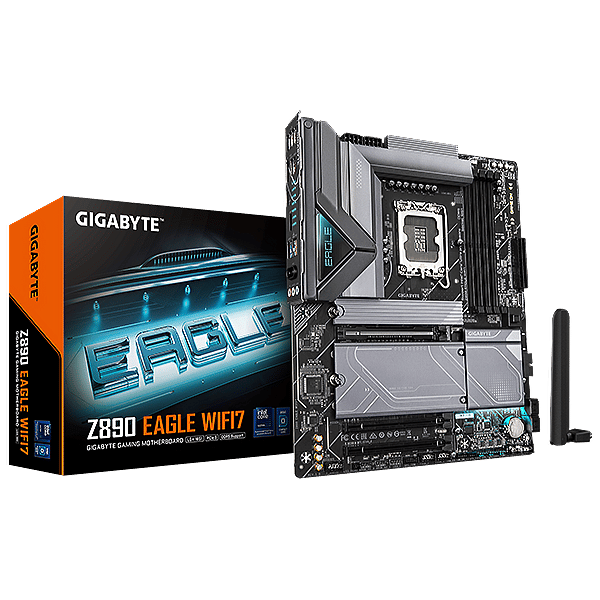 Gigabyte Z890 Eagle  WiFi 7  DDR5  ATX  Placa Base Intel Socket 1851